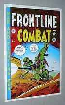 Original 1970&#39;s EC Comics Frontline Combat 3 United States Army cover art poster - £15.29 GBP