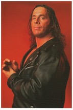 1998 Panini WCW/nWo Superstars Photocard #99 : &quot;Bret The Hitman Hart&quot; {4452} - £5.40 GBP