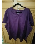 Cherokee Workwear Revolution Women Medical Scrubs Top V-Neck 3 Pocket Pl... - $31.32 CAD