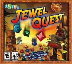 Jewel Quest Brand New (Old Stock) Cd Rom Software. Over 180 Challenging Puzzles - £8.59 GBP