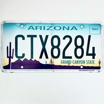 United States Arizona Grand Canyon Passenger License Plate CTX8284 - $225.96 MXN