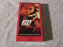 VHS   Gone In 60 Seconds   Nicolas Cage  1999    New   Sealed - £9.78 GBP
