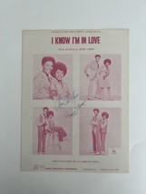 Chee-Chee and Peppy I Know I&#39;m in Love signed sheet music - £39.62 GBP