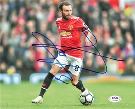 Juan Mata signed 8x10 photo PSA/DNA Manchester United Soccer - £117.83 GBP