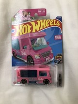 2022 Hot Wheels Pink Barbie Dream Camper #56 HW Metro 7/10 HCT79-M9C0C - £4.40 GBP