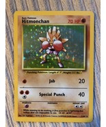 Hitmonchan 7/102 Base Set Holo Rare Pokemon Card - £18.90 GBP