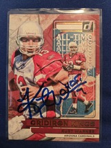 Kurt Warner Hand Signed Baseball Card Autographed Arizona Cardinals Auto - $27.00