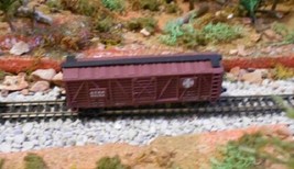 N Scale: Trix Santa Fe Stock Car; Vintage Model Railroad Train - W. Ger. - £15.14 GBP