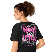 Unisex Organic Mid-Light T-Shirt – Nocturnal Back Print Black - $49.99