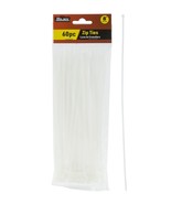 8 Inch Clear Cable Ties - $5.37 CAD