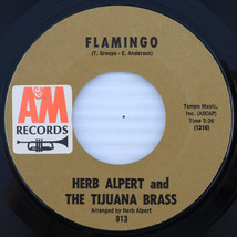 Herb Alpert &amp; The Tijuana Brass – Flamingo/So What&#39;s New? 1966 45rpm Record 813 - £3.54 GBP