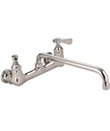 Commercial Wall Mount Faucet 8&quot; w/12&quot; Swivel Spout (NO LEADED) 1 Set #AA... - €97,09 EUR