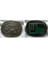 New Vtg 1994 NFR Rodeo Team Roping Belt Buckle Hesston Limited Collectors - £23.45 GBP
