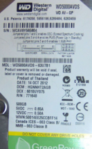WD Western Digital WD5000AVDS WD AV-GP Desktop Internal Hard Drive 500GB... - $29.84