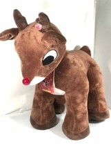 Rudolph the Red Nosed Reindeer Plush 24&quot; Tall with Light Up Blinking Nose - $65.90