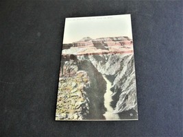 From the Plateau-1300 Ft. Above the River, Grand Canyon, Arizona-1907 Postcard. - £9.15 GBP