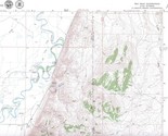 Rex Peak Utah-Wyoming 1968 Vintage USGS Topo Map 7.5 Quadrangle with Mar... - £14.08 GBP