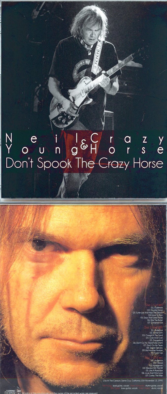 NEIL YOUNG - Don´t Spook The Crazy Horse ( 2 CD SET ) ( Live at The Cata... - $30.99
