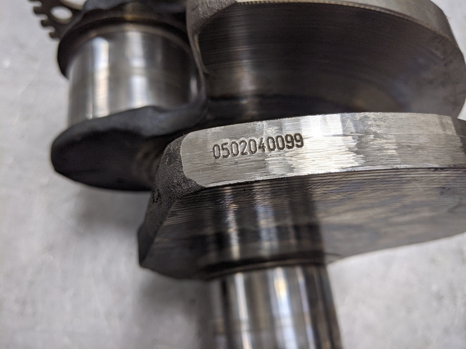 Crankshaft Standard For 03-07 Ford F-250 Super Duty  6.0 3C3E6303AA Diesel Item image 8