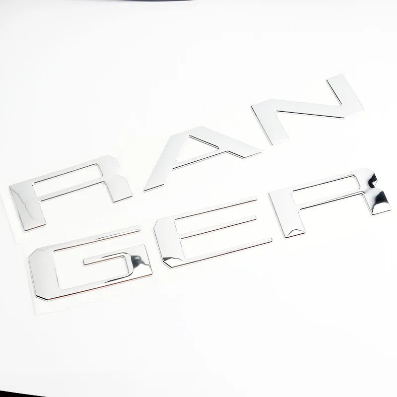 Car 3D ABS Trunk Chrome Letters Logo Badge Emblem Decals Styling Sticker For For - £24.70 GBP