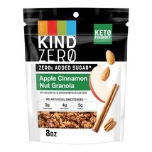 BestBy04/25 KIND Keto Granola Apple Cinnamon Nut GF Zero Added Sugar 1 C... - $3.23 BestBy04/25 KIND Keto Granola Apple Cinnamon Nut GF Zero Added Sugar 1 C... - $3.23
