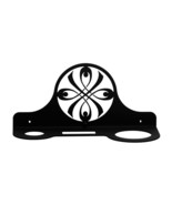Village Wrought Iron Ribbon Hair Dryer Holder Rack - $50.04 CAD