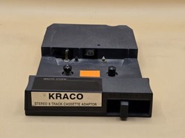 Kraco Model Stereo Cassette Adaptor for 8-Track Players 2 Sony Sealed Ca... - $20.71