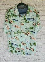 RF Brand Hawaiian Shirt XL Mens Button Front Tropical Short Sleeve Multi... - £25.12 GBP