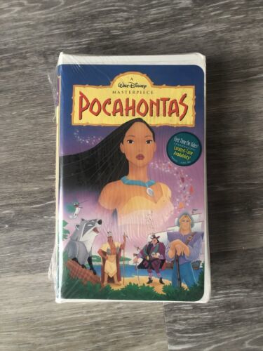 Primary image for NEW SEALED Walt Disney Pocahontas VHS 1996 Masterpiece Collection Movie