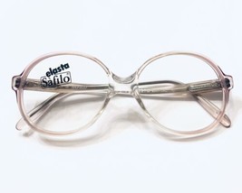 Vintage Safilo Petite Elasta 2517 Clear Pearl Plastic kids  Lady Eyeglasses - £39.10 GBP
