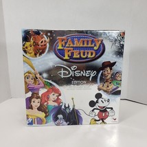 Family Feud Disney Edition by Cardinal Silver Box Board Game 100% Complete - £10.65 GBP