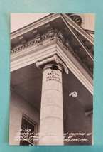 Rppc Lexington Mo. Civil War Cannon Ball Lodged Top Of  Column Courthouse - £5.90 GBP