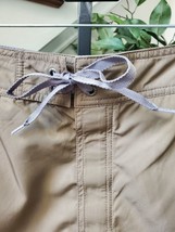 Aigle Men&#39;s Beige 100% Polyester Logo Print Pull On Swimwear Shorts Size... - £27.37 GBP