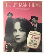 The 3rd Man Theme Vintage Piano Sheet Music Orson Welles Movie Harry Lim... - £3.98 GBP