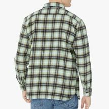 Levi's Men's Worker Relaxed Plaid Long Sleeve Button-Down Shirt Warm Olive Large image 2