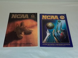 1991 &amp; 1993 NCAA Men&#39;s Basketball Championship Programs Division 1 - £19.34 GBP