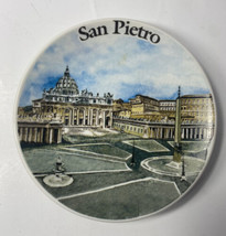 Vintage San Pietro Wall Hanging Ceramic Plate - 1980&#39;s - $14.00