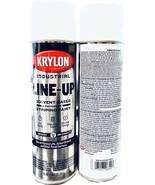 Krylon 8300 2 PK Industrial Line-Up SB Pavement Striping Paint HWY WHITE... - $61.06 CAD