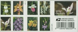 Wild Orchids Stamp Booklet of 20  -  Postage Stamps Scott 5444 - Stuart Katz - £16.23 GBP