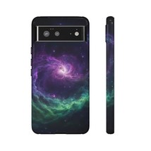 Galaxy Phone Case, Tough Phone Cover, Space Design, Cosmic Art, Unique G... - $19.79