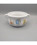 Beatrix Potter 1999 Peter Rabbit two handled soup bowl Teleflora - $13.86 CAD
