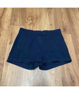 J.Crew Womens Solid Navy Blue Chino Shorts 3.5&quot; Inseam Size 2 XS Casual ... - £19.03 GBP