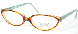 Vintage LOOK 4021 C109 TORTOISE /CLEAR EYEGLASSES w/ Crystals 51-16-130m... - $1,638.89 MXN