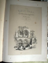 DAVID ROBERTS - Holy Land / Syria / Egypt etc. 3 x Folio Volumes 1849 Very Rare! - £41,670.32 GBP