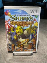 Shrek&#39;s: Carnival Craze Party Games (Nintendo Wii, 2008)Tested and Works - £4.74 GBP