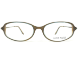 Anne Klein Eyeglasses Frames AK8024 K5170 Clear Brown Blue Oval 54-17-140 - £40.51 GBP