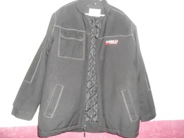 Case international coat xl black ag harvester coat jacket black work wear - £11.16 GBP