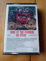 Sons Of The Pioneers On Stage Live Concert Cassette - £131.97 GBP