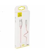 USAMS US-SJ247 Brand New Pink Micro USB Charging Data Cable Smartphone Cord - $6.99