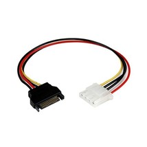 StarTech 12 inch SATA Male to Molex Female LP4 Power Cable Adapter  - $10.00